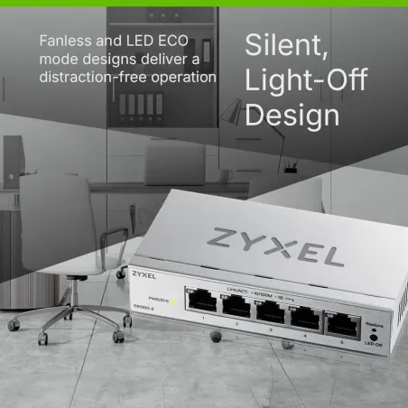 Switch ZyXEL GS1200-5V3-EU0101F